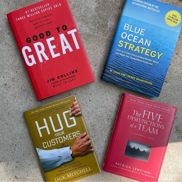 Business Leadership Hardcover Book Bundle - Picture 1 of 14